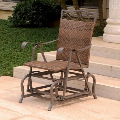 Valencia Resin Wicker Glider Chair
