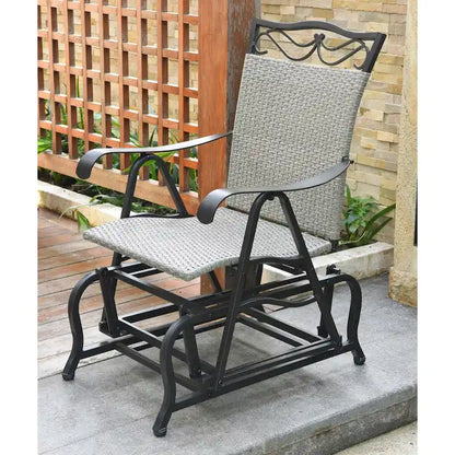 Valencia Resin Wicker Glider Chair