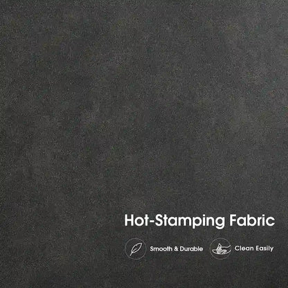 MCombo Set of 2 Modern Accent Chairs, Armchair with Upholstered Cushion, Leathaire Fabric Lounge Chairs for Living Room 4748