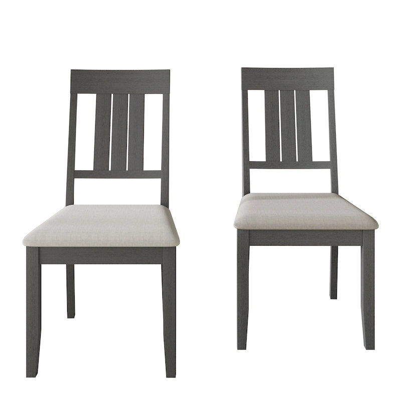 CraftPorch Classic Wooden Dining Chairs (Set of 2) - N/A