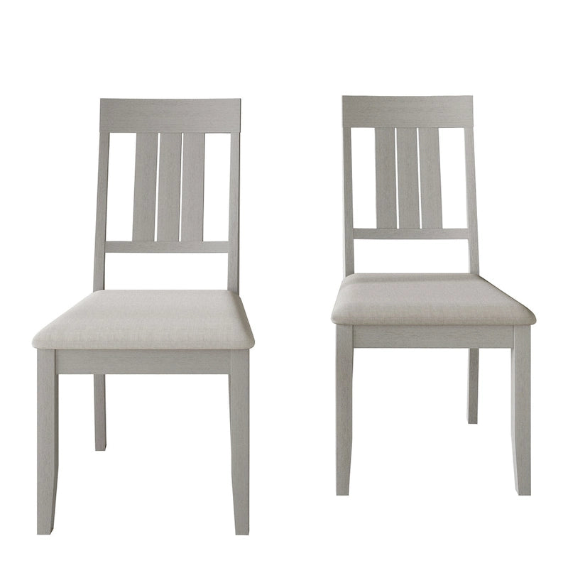 CraftPorch Classic Wooden Dining Chairs (Set of 2) - N/A
