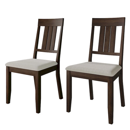 CraftPorch Classic Wooden Dining Chairs (Set of 2) - N/A