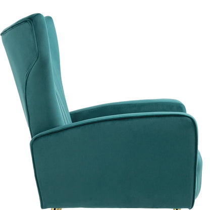 Upholstered Wingback Accent Chair - 26.4 W x 37.8 H x 32.6 D