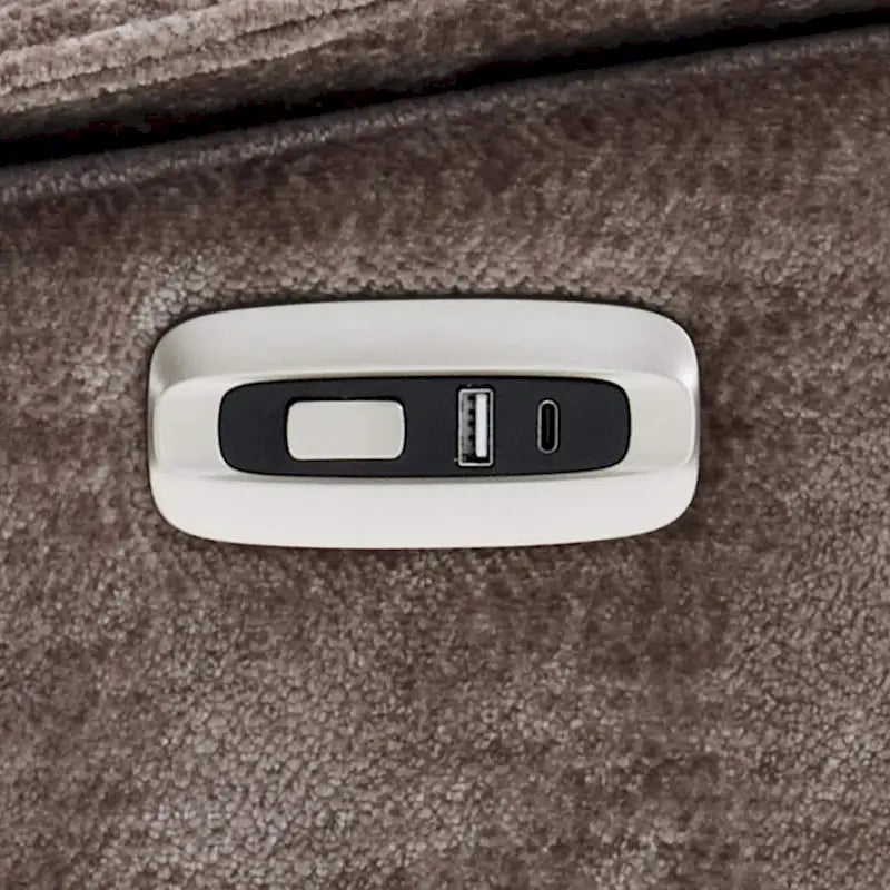 MCombo Armless Power Recliner Chair with USB Ports, 3.5  Wall Clearance Electric Reclining Sofa Chair for Living Room, ALR01