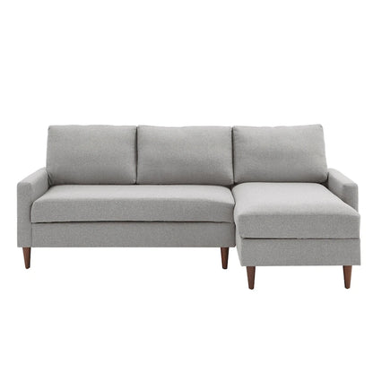 Parker Convertible Sofa with Right Facing Storage Chaise by iNSPIRE Q Modern