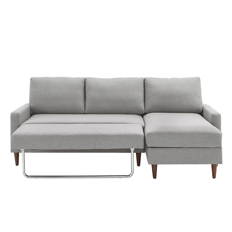 Parker Convertible Sofa with Right Facing Storage Chaise by iNSPIRE Q Modern