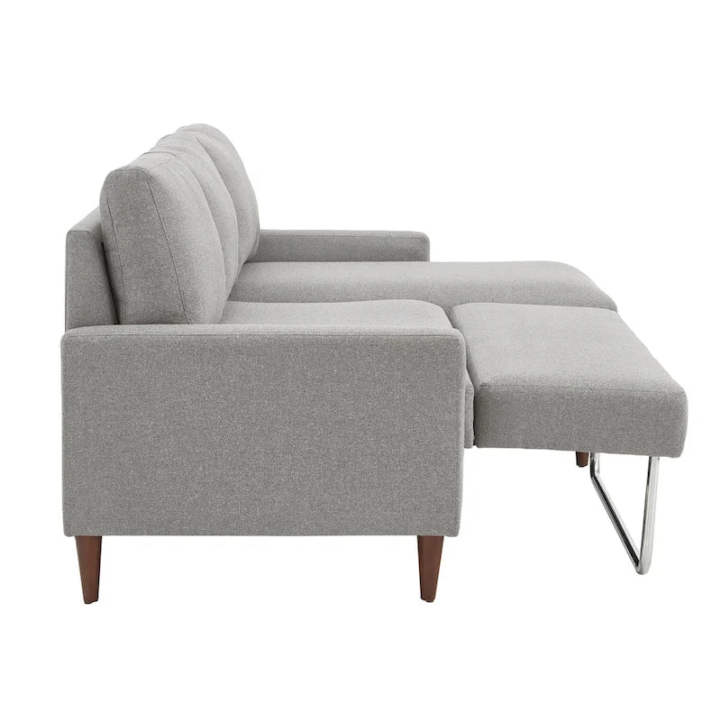 Parker Convertible Sofa with Right Facing Storage Chaise by iNSPIRE Q Modern