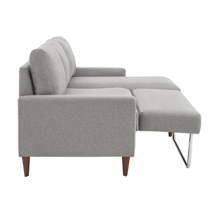 Parker Convertible Sofa with Right Facing Storage Chaise by iNSPIRE Q Modern