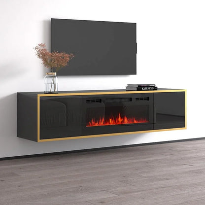 Goldie BL-EF Electric Fireplace 65  TV Stand