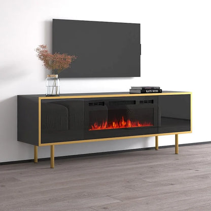 Goldie BL-EF Electric Fireplace 65  TV Stand