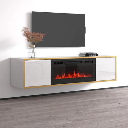 Goldie BL-EF Electric Fireplace 65  TV Stand