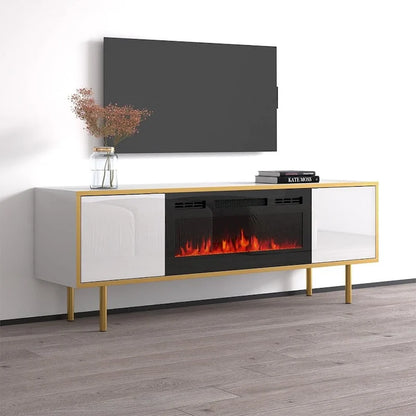 Goldie BL-EF Electric Fireplace 65  TV Stand