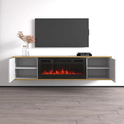 Goldie BL-EF Electric Fireplace 65  TV Stand