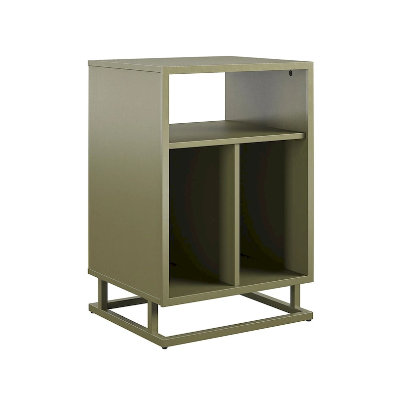 The Novogratz Regal Turntable Stand / End Table