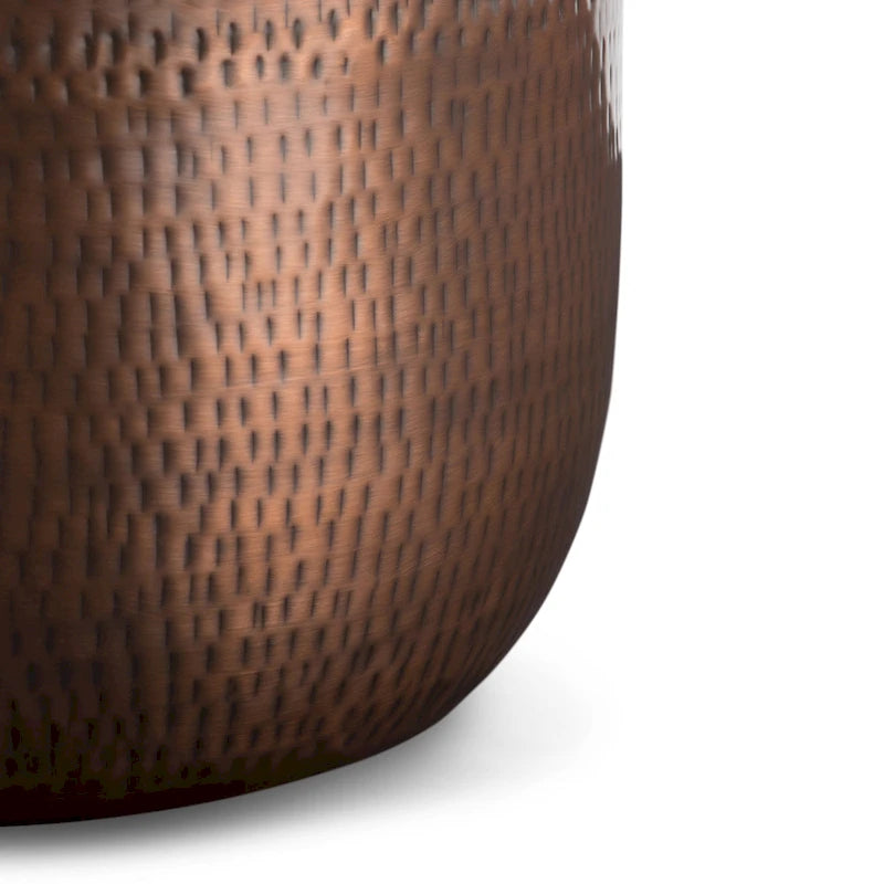 WYNDENHALL Riva Industrial 19 inch Wide Metal Storage Accent Side Table, Fully Assembled