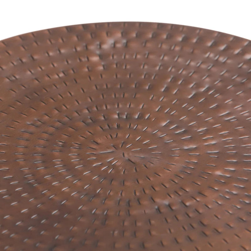 WYNDENHALL Riva Industrial 19 inch Wide Metal Storage Accent Side Table, Fully Assembled