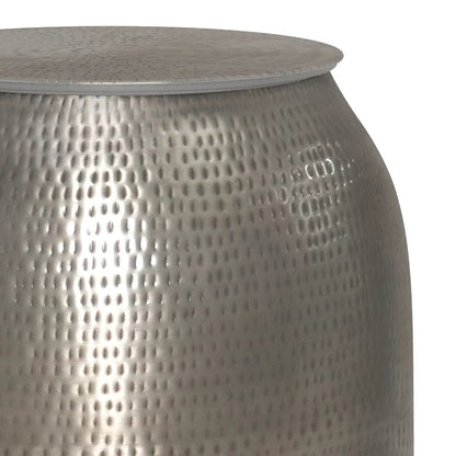 WYNDENHALL Riva Industrial 19 inch Wide Metal Storage Accent Side Table, Fully Assembled