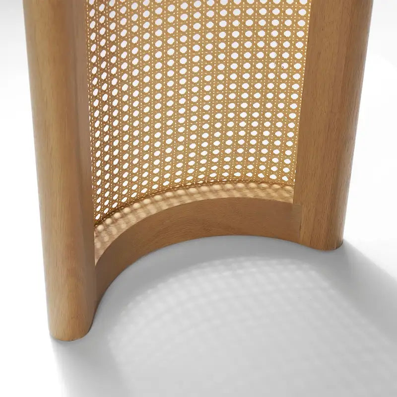 60  Solid Rattan Console Table