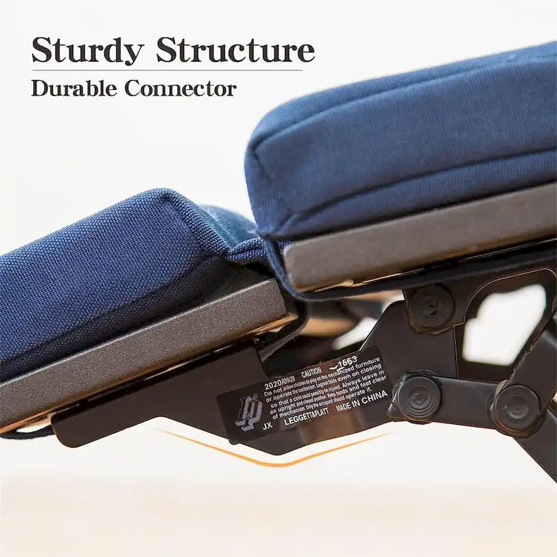 CUSchoice All-Weather Wicker Recliner with Cushion