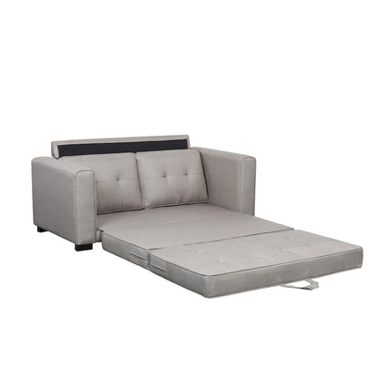 Daisy Modern Fabric Loveseat and Sofa Bed