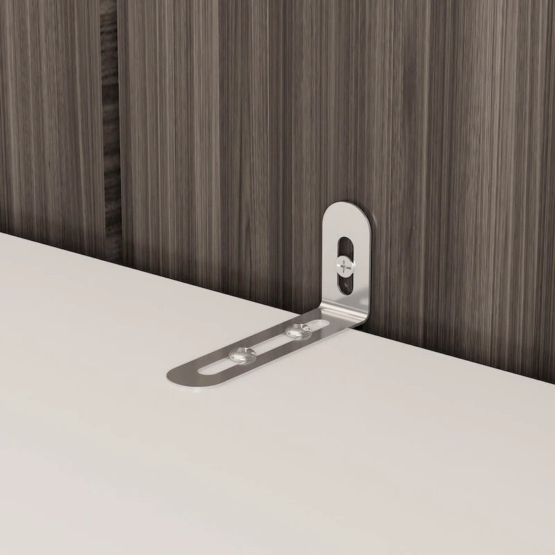 Wall Unit TV Stand with Bookshelves for TVs up to 70 , Modern Console