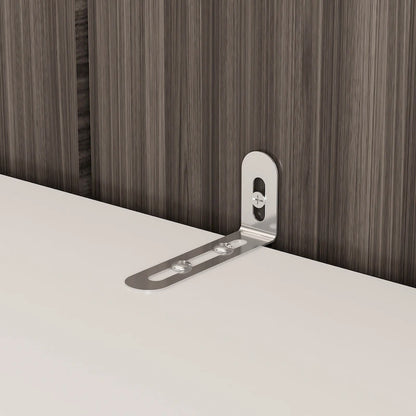 Wall Unit TV Stand with Bookshelves for TVs up to 70 , Modern Console