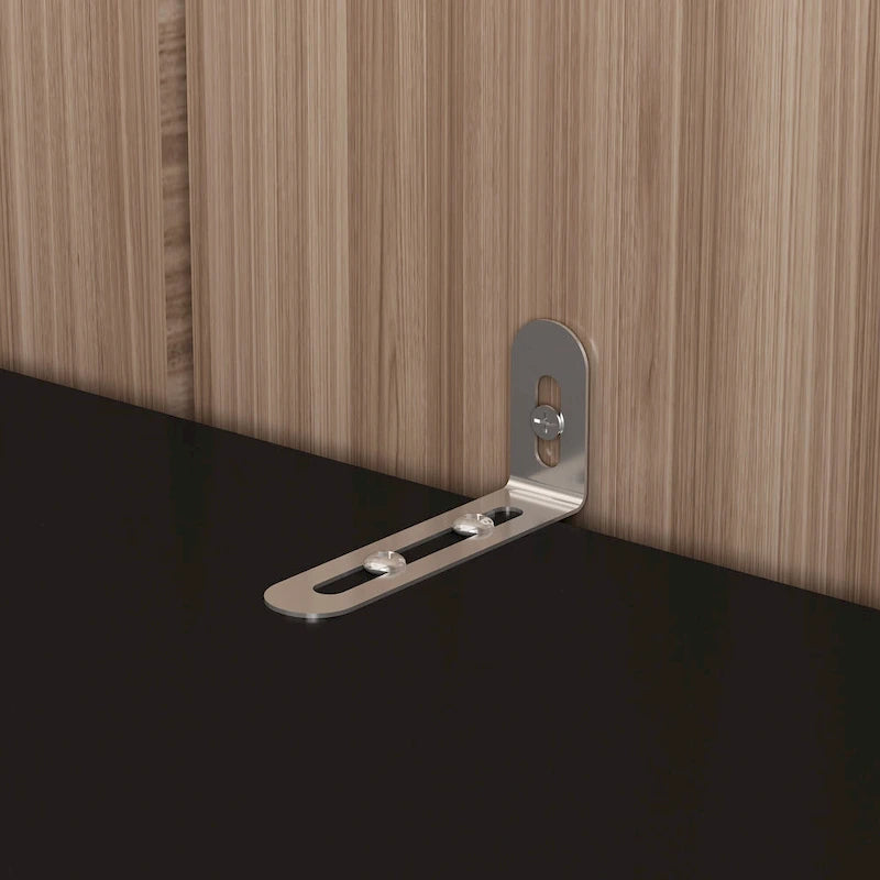 Wall Unit TV Stand with Bookshelves for TVs up to 70 , Modern Console