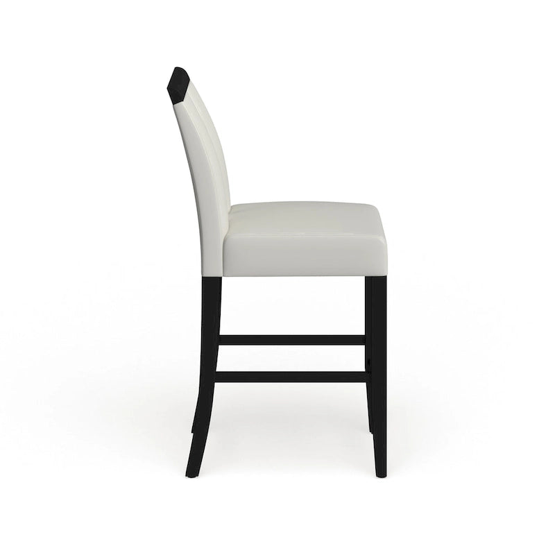 Strick & Bolton Lange Modern Upholstered Counter Height Chair (Set of 2)