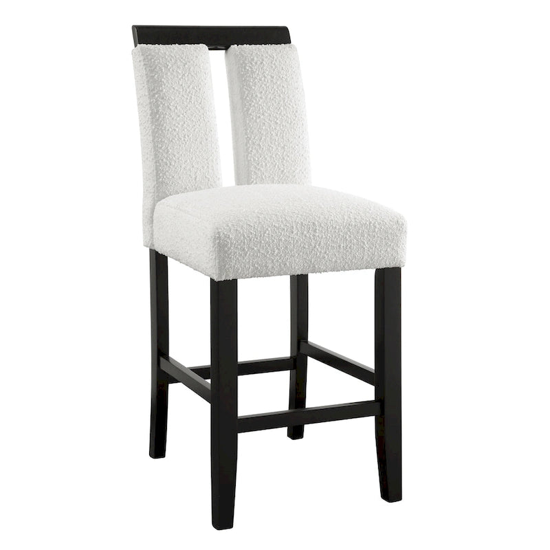 Strick & Bolton Lange Modern Upholstered Counter Height Chair (Set of 2)