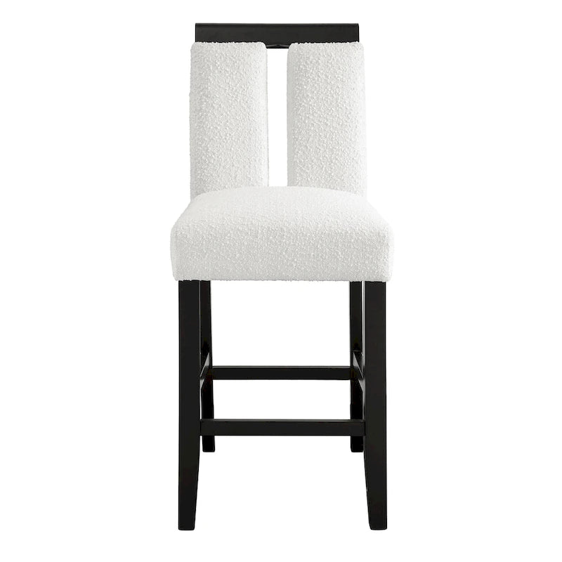 Strick & Bolton Lange Modern Upholstered Counter Height Chair (Set of 2)