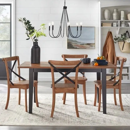 Simple Living Constance X-Back Dining Chairs (Set of 2)