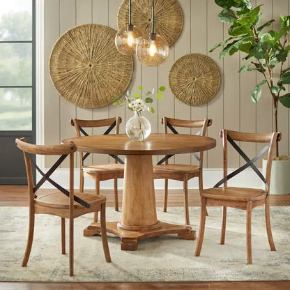 Simple Living Constance X-Back Dining Chairs (Set of 2)