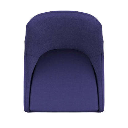 Sasha Oak Barrel Back Dining Chair (Set of 2) by iNSPIRE Q Modern - Set of 2