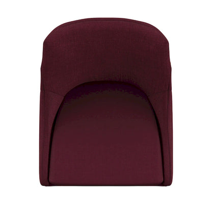 Sasha Oak Barrel Back Dining Chair (Set of 2) by iNSPIRE Q Modern - Set of 2