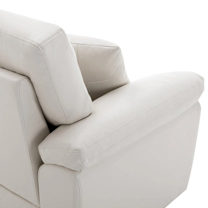 Morden Fort Upholstered Loveseats for Living Room,Two-Seater Sofa Faux Leather