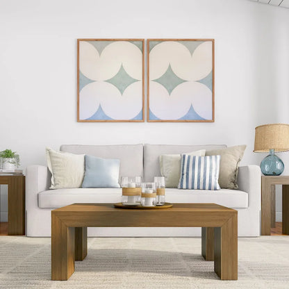 Plank and Beam Modern Rectangular Coffee Table - 40  x 20