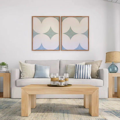 Plank and Beam Modern Rectangular Coffee Table - 40  x 20