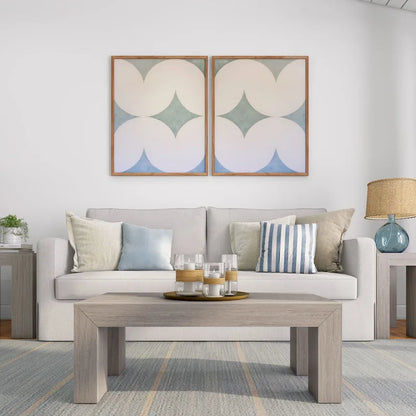 Plank and Beam Modern Rectangular Coffee Table - 40  x 20