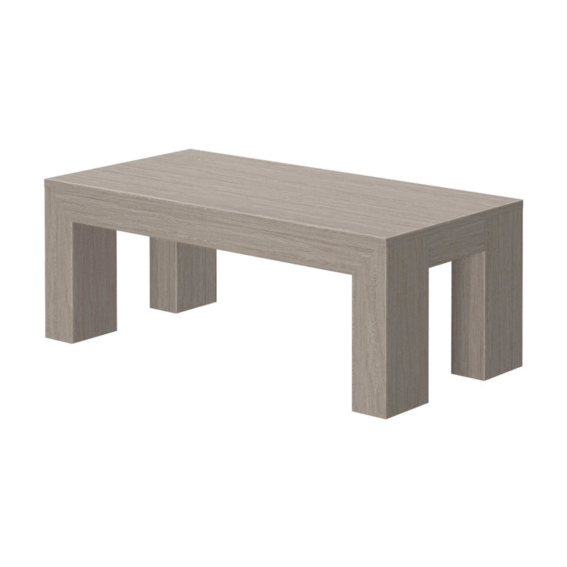 Plank and Beam Modern Rectangular Coffee Table - 40  x 20