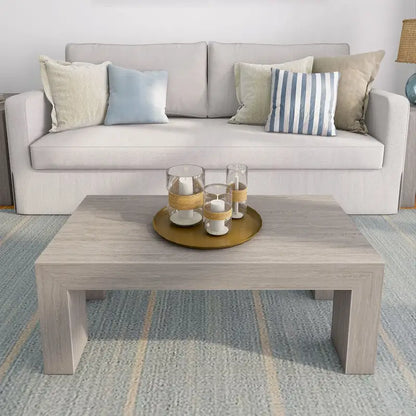 Plank and Beam Modern Rectangular Coffee Table - 40  x 20