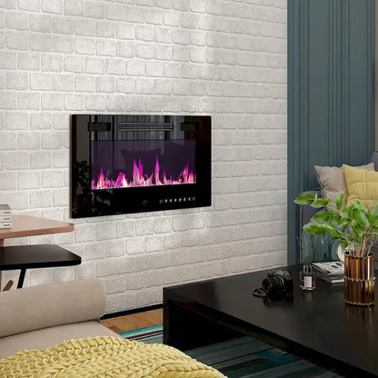 Fireplace TV Stand Electric Fireplace TV Console w/Remote Control