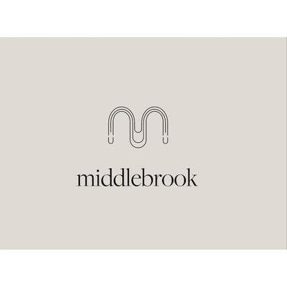 Middlebrook Designs Minimal Fluted-Door Side Table