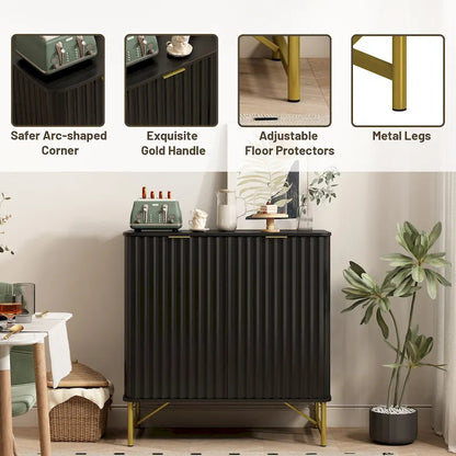 Credenza/Madia moderna Clihome in MDF a 2 ante