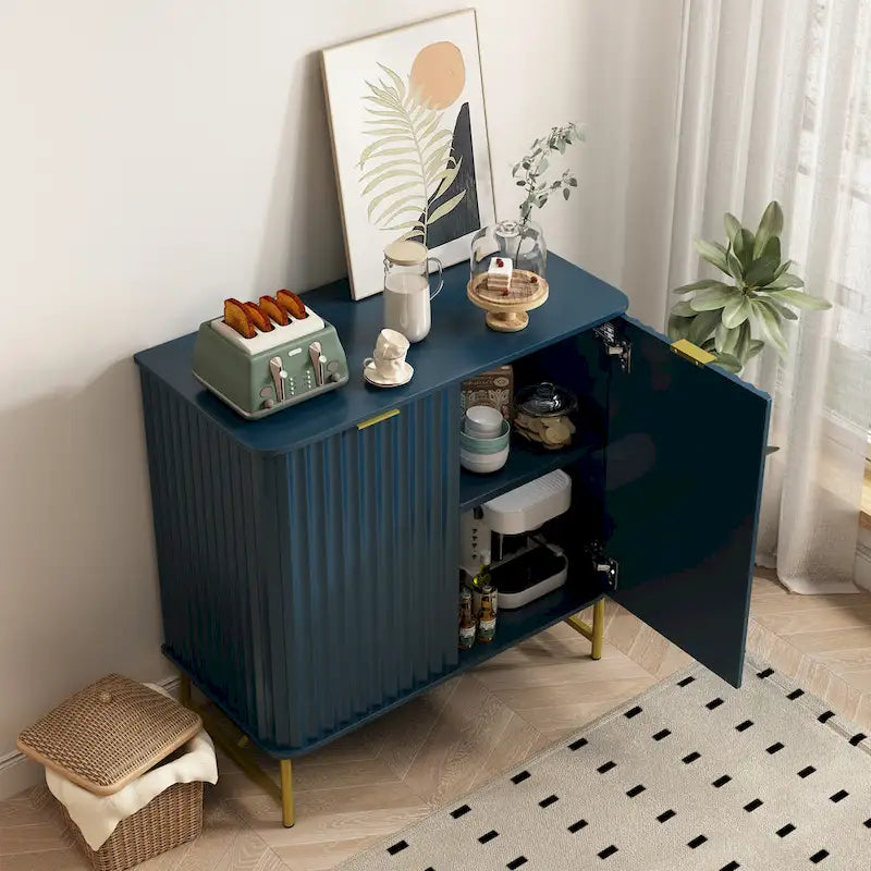 Credenza/Madia moderna Clihome in MDF a 2 ante