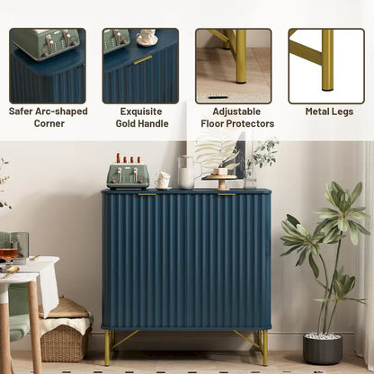 Credenza/Madia moderna Clihome in MDF a 2 ante