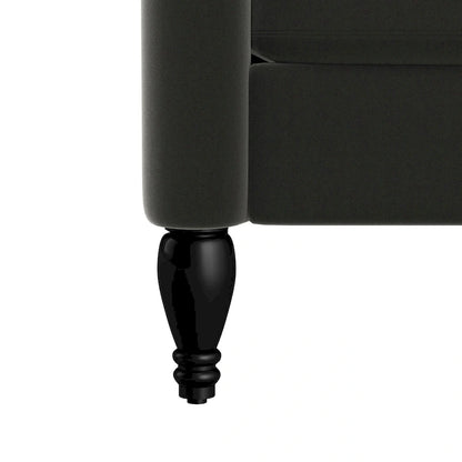 Gracewood Hollow Bea Velvet Wingback Push Back Recliner Chair