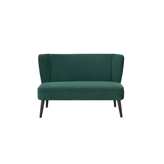 Porch & Den Brooklawn Wingback Mid-century Loveseat