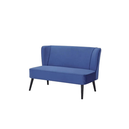 Divanetto con schienale ad ali Brooklawn Mid-century di Porch & Den