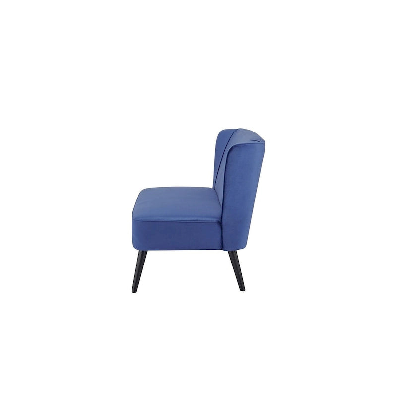 Divanetto con schienale ad ali Brooklawn Mid-century di Porch & Den