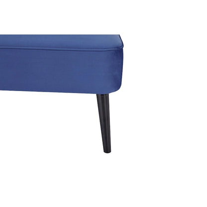 Divanetto con schienale ad ali Brooklawn Mid-century di Porch & Den